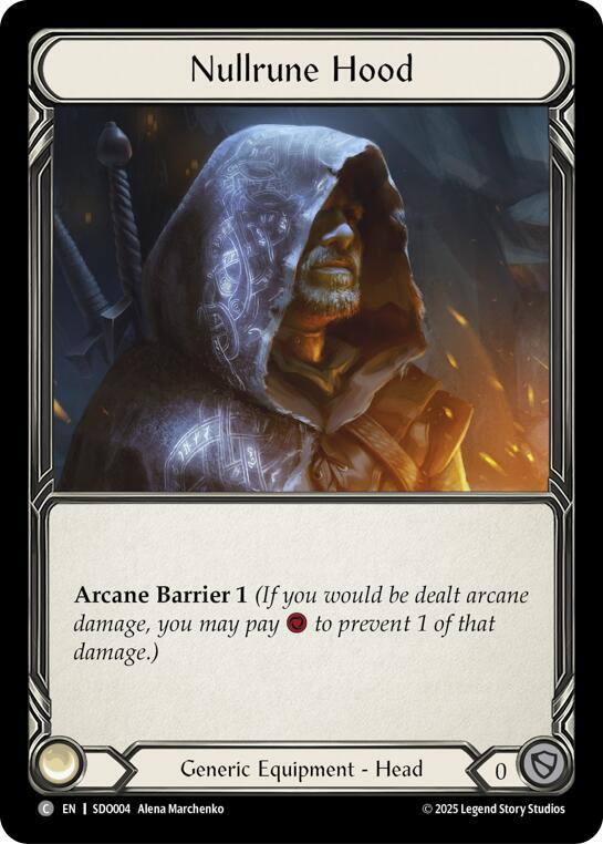 Nullrune Hood (SDO004)