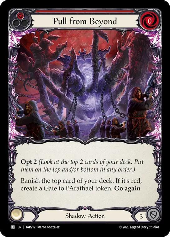Pull from Beyond (Red) [Usurp the Shadow Throne]