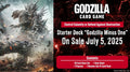 [Godzilla Card Game] SD01 - Godzilla Minus One - Starter Deck Display