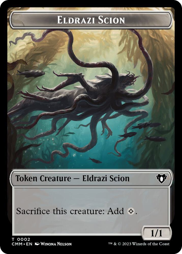 Eldrazi Scion // Dragon (0021) Double-Sided Token