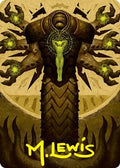 Inquisition of Kozilek Art Card (Gold-Stamped Signature)