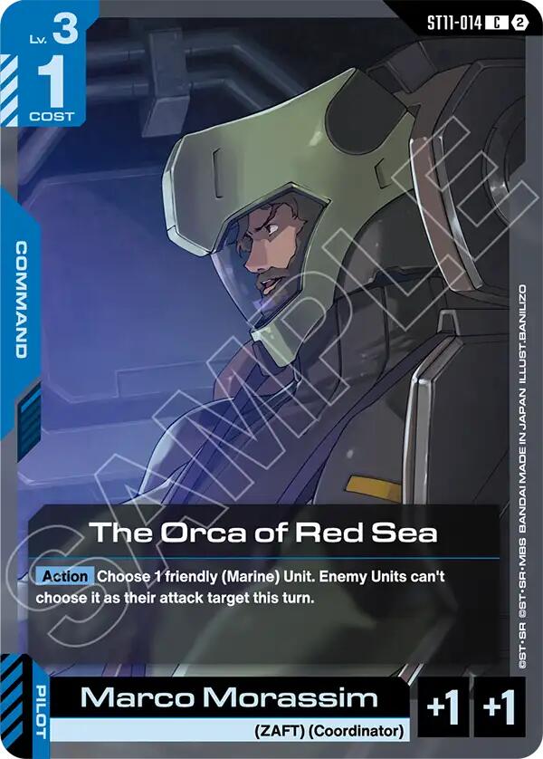 The Orca of Red Sea - ST11-014 [Starter Deck 11: Aquatic Assault]