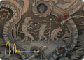 Season of Weaving Art Card (Gold-Stamped Signature)