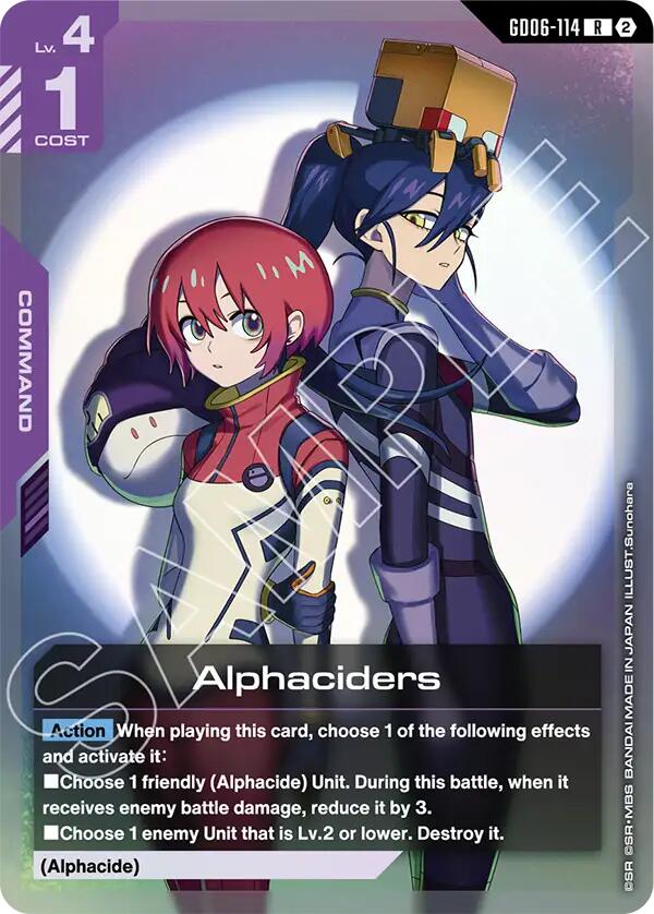 Alphaciders - GD06-114 [Stardust Trails]