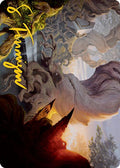 Yavimaya, Cradle of Growth Art Card (Gold-Stamped Signature)
