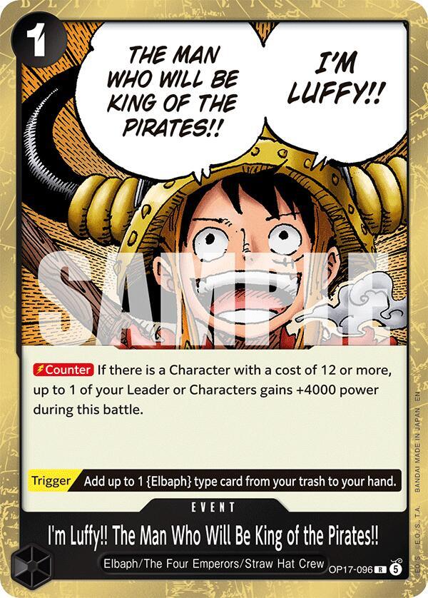 I'm Luffy!! The Man Who Will Be King of the Pirates!!