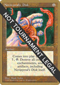 Nevinyrral's Disk - 1996 Leon Lindback (4ED)