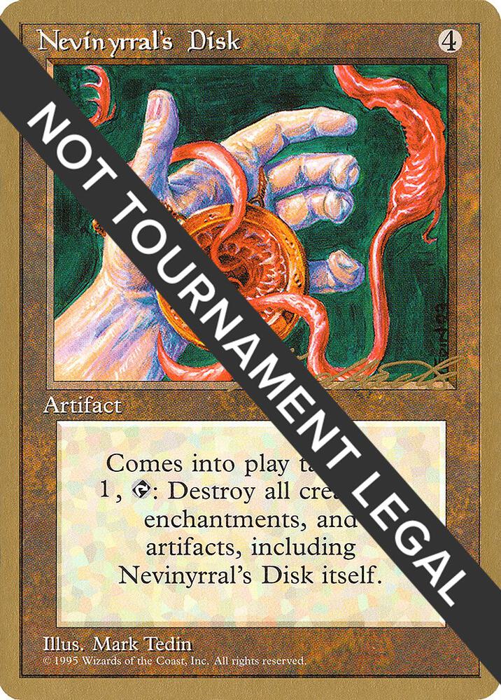 Nevinyrral's Disk - 1996 Leon Lindback (4ED)