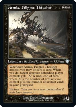Armix, Filigree Thrasher (Retro Frame)