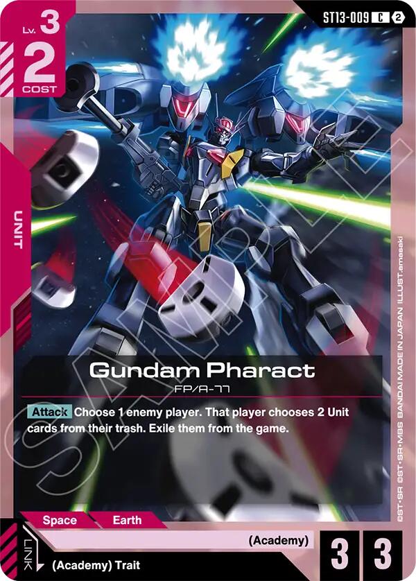 Gundam Pharact - ST13-009 [Starter Deck 13: Silent Barrage]