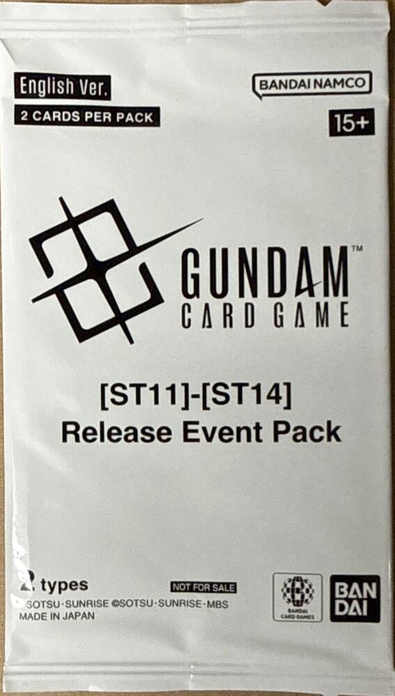 ST11-ST14 Release Event Pack [Gundam Promotional Cards]
