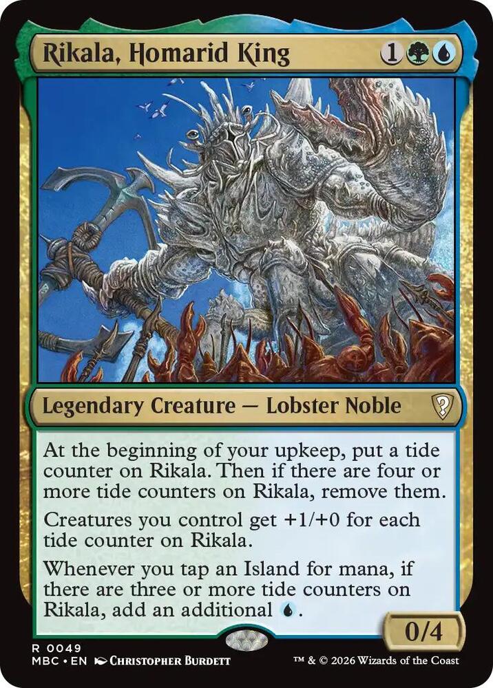 Rikala, Homarid King [Mystery Booster Commander Edition]