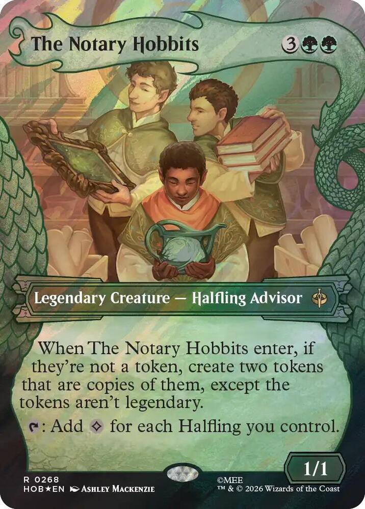 The Notary Hobbits (Showcase) (Surge Foil)