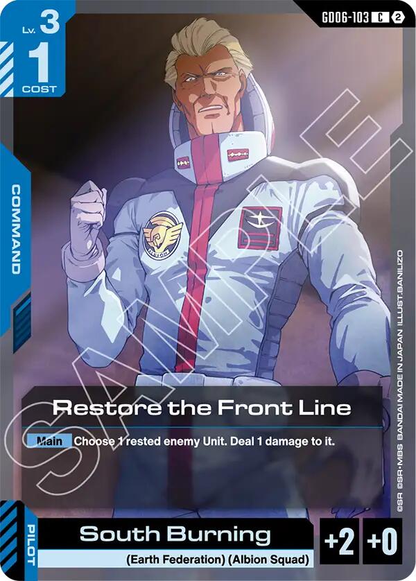 Restore the Front Line - GD06-103 [Stardust Trails]
