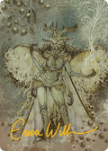 Aatchik, Emerald Radian Art Card (6/54) (Gold-Stamped Signature)