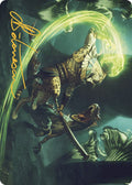 Contest of Claws Art Card (Gold-Stamped Signature)