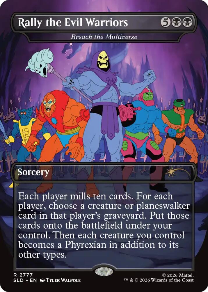 Rally the Evil Warriors - Breach the Multiverse [Secret Lair Drop Series]