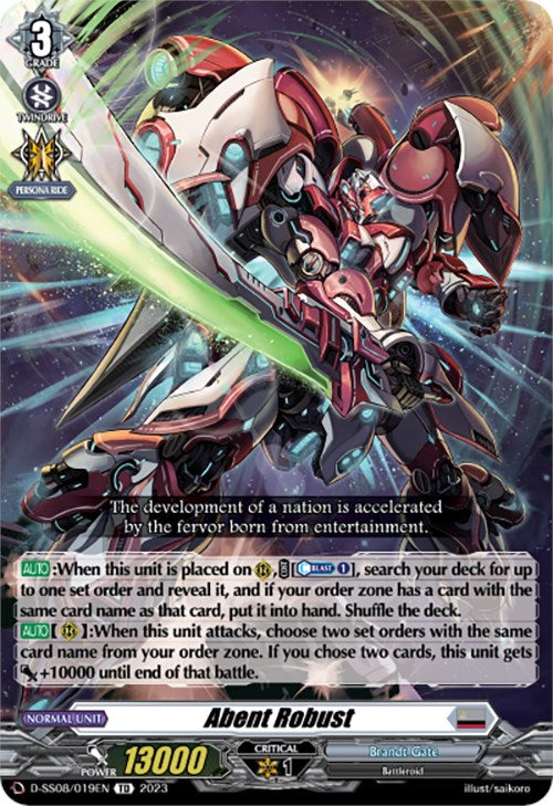 Abent Robust (D-SS08/019EN) [Festival Booster 2023]