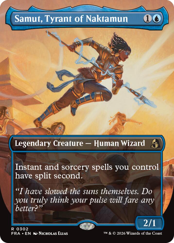 Samut, Tyrant of Naktamun (Borderless)