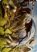 Bulette Art Card (Gold-Stamped Signature)