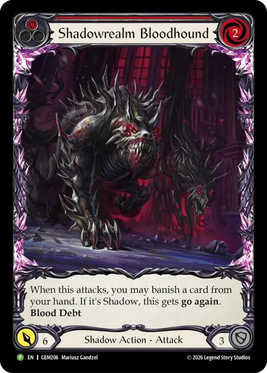 Shadowrealm Bloodhound [GEM Pack 6]