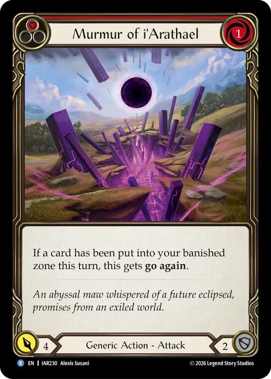 Murmur of i'Arathael [Usurp the Shadow Throne]