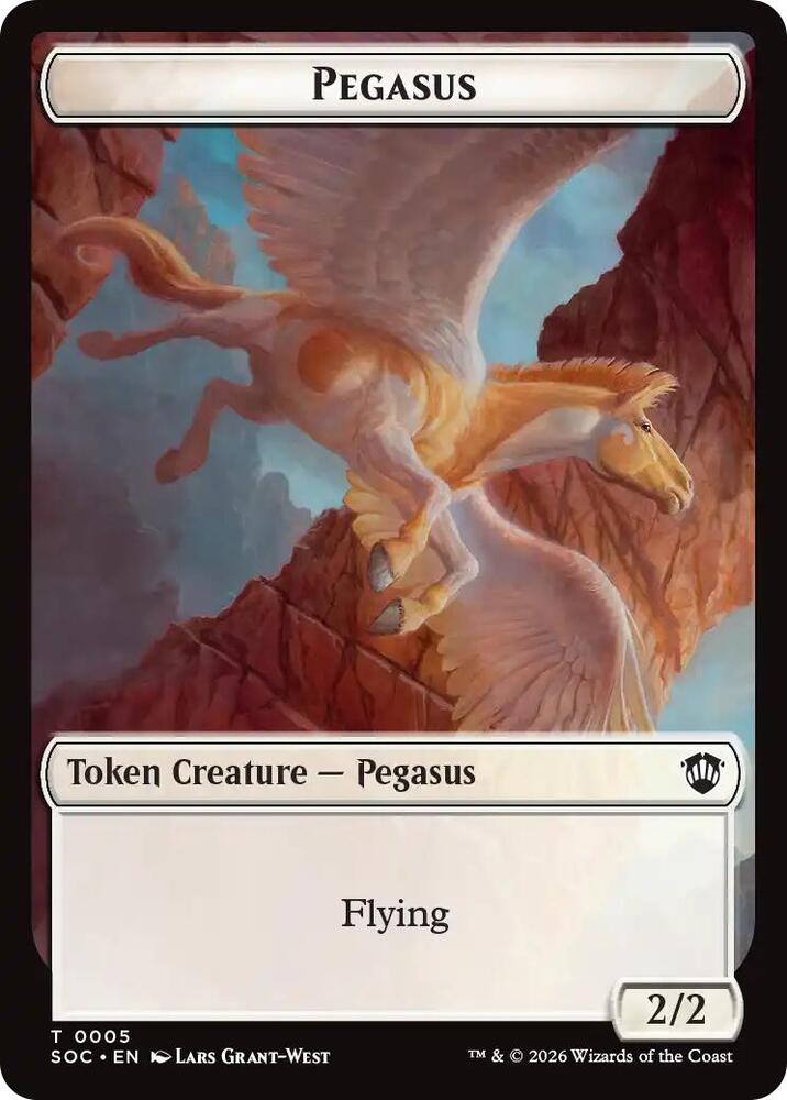 Pegasus // Inkling (0022) Double-Sided Token