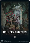 Unlucky Thirteen Theme Card