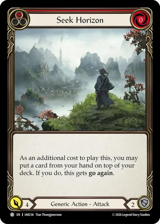 Seek Horizon (Red) [Usurp the Shadow Throne]