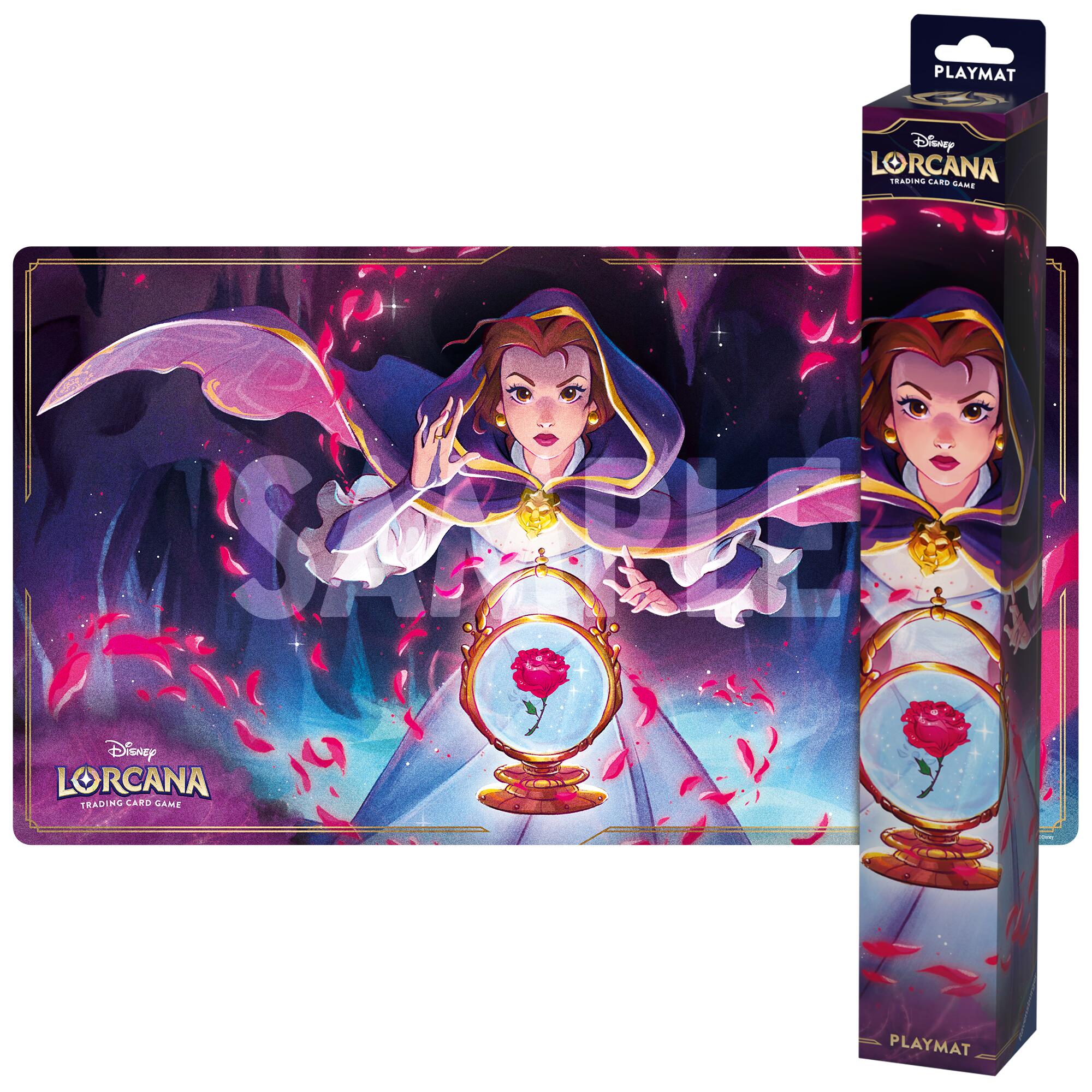Disney Lorcana Playmat: Belle - Accomplished Mystic (Shimmering Skies)