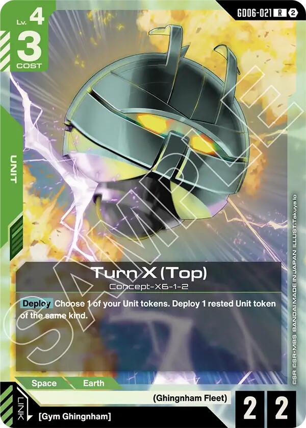 Turn X (Top) - GD06-021 [Stardust Trails]