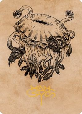 Gluntch, the Bestower Art Card (Gold-Stamped Signature)