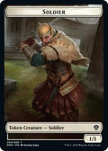 Soldier // Wurm Double-Sided Token