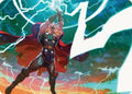 Lightning Strike Art Card