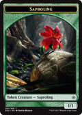 Saproling // Treasure (010) Double-Sided Token