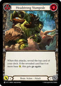Headstrong Stampede (Blue) [Usurp the Shadow Throne]