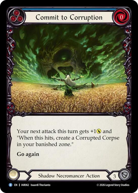 Commit to Corruption (Blue) [Usurp the Shadow Throne]