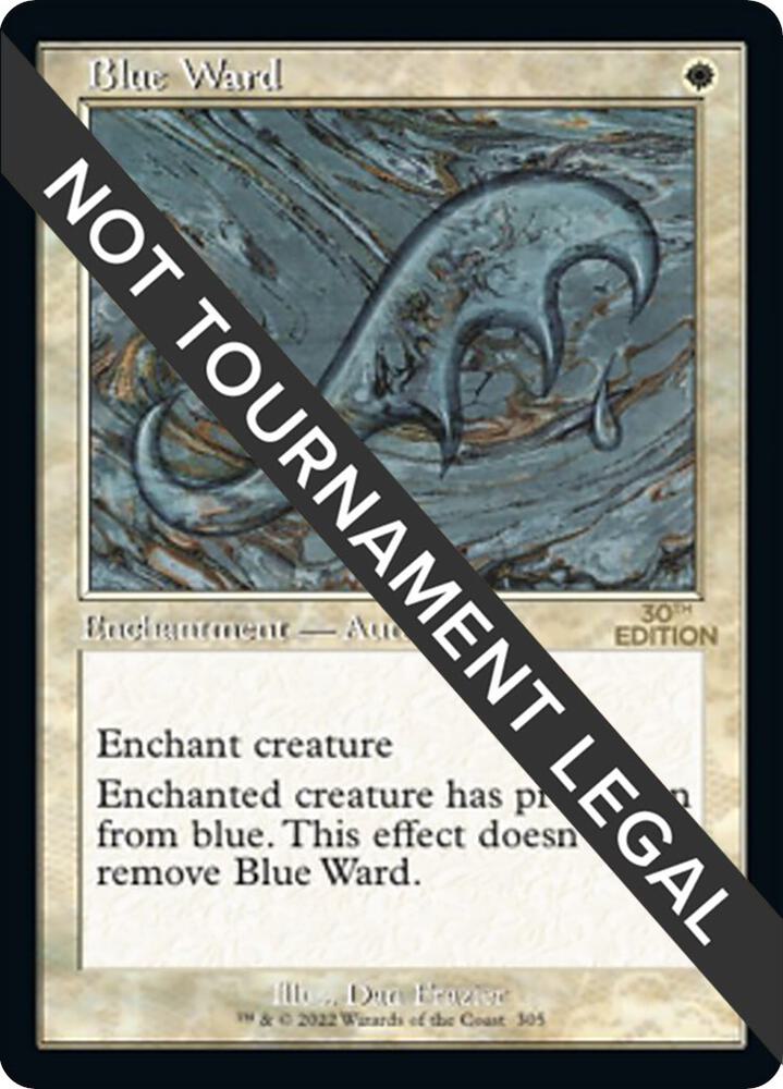 Blue Ward (Retro Frame)
