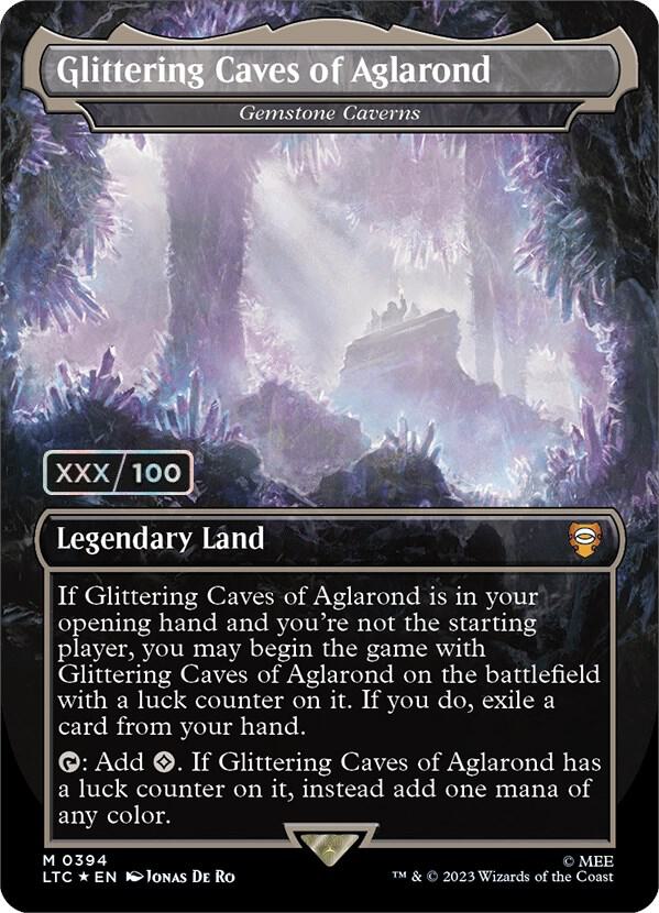 Glittering Caves of Aglarond - Gemstone Caverns (Serial Numbered)