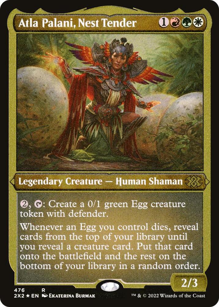 Atla Palani, Nest Tender (Foil Etched)