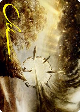 Harness Infinity Art Card (Gold-Stamped Signature)