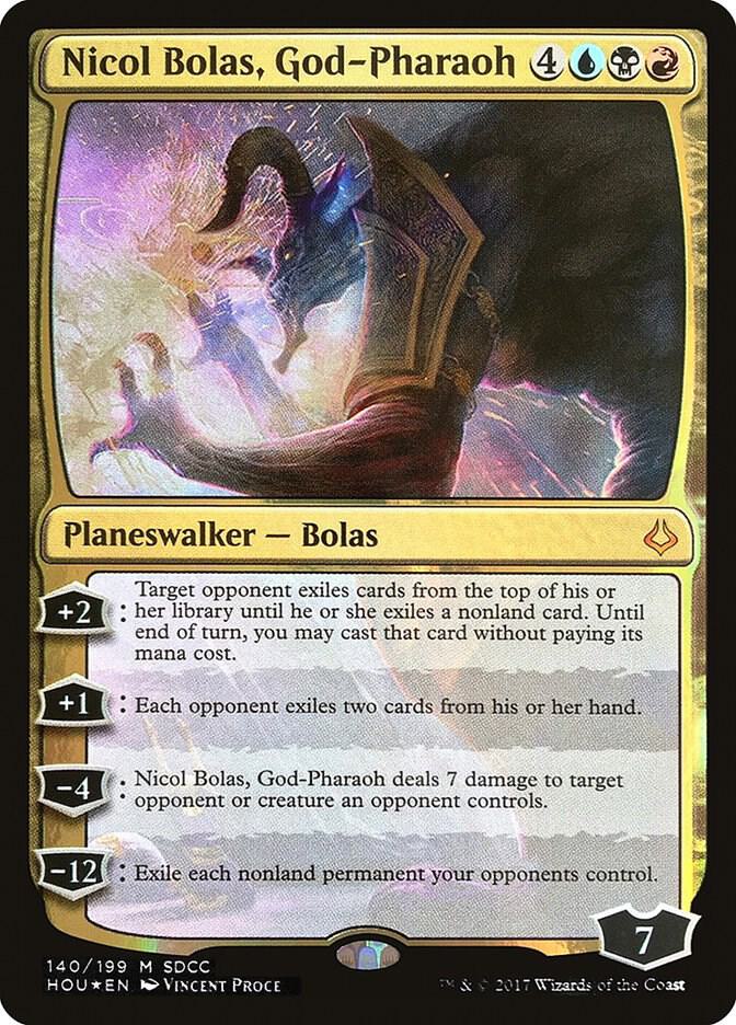Nicol Bolas, God-Pharaoh (SDCC 2017 Exclusive)