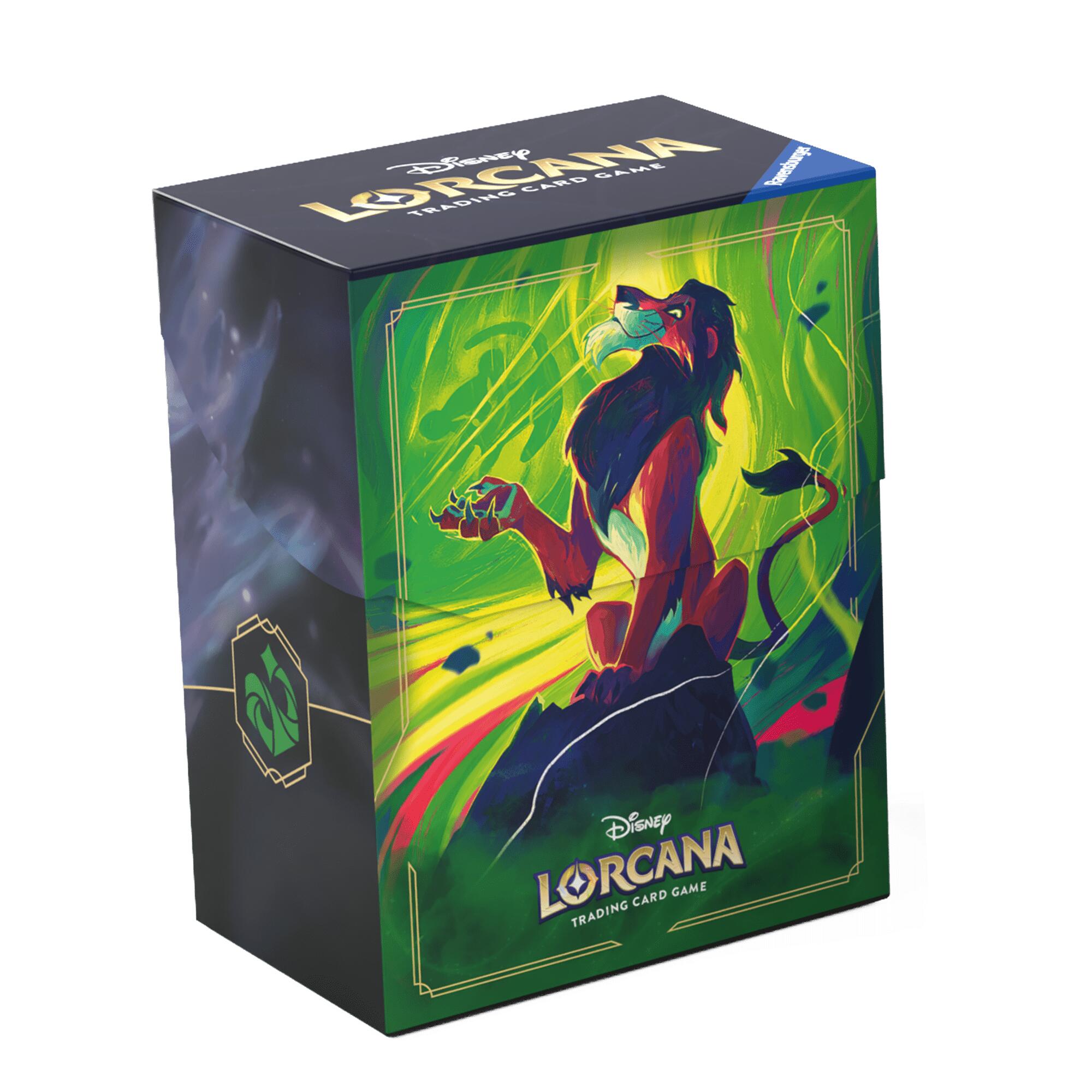 Disney Lorcana Accessories: Deck Box (Scar - Vengeful Lion)