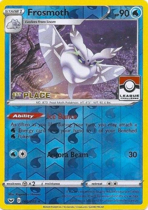 Frosmoth - 064/202 (League Challenge) [1st Place]