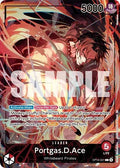 Portgas.D.Ace (Official Playmat - Flame-Flame Fruit Coliseum Edition) - OP16-001 [One Piece Promotion Cards]