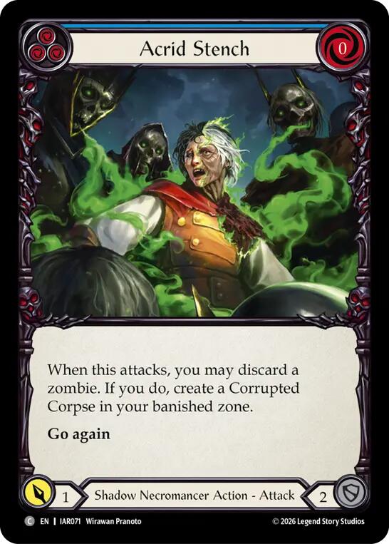 Acrid Stench (Blue) [Usurp the Shadow Throne]