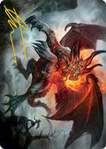 Piru, the Volatile Art Card (Gold-Stamped Signature)