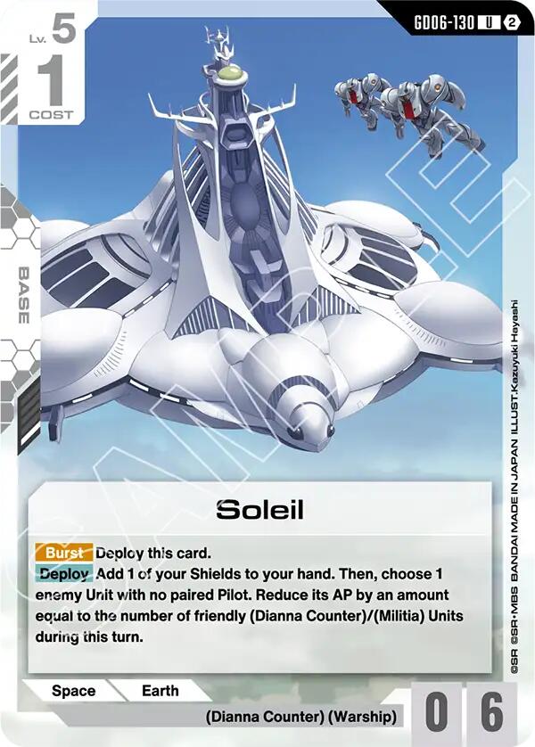 Soleil - GD06-130 [Stardust Trails]