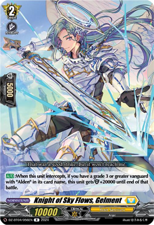 Knight of Sky Flows, Gelment (DZ-BT04/056EN) [Destined Showdown]