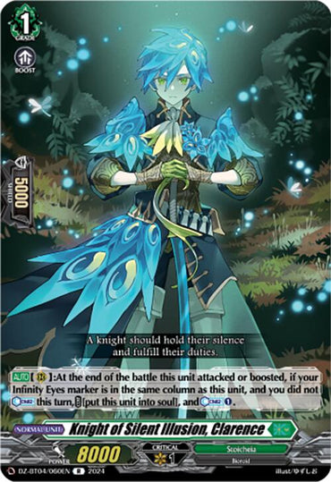 Knight of Silent Illusion, Clarence (DZ-BT04/060EN) [Destined Showdown]
